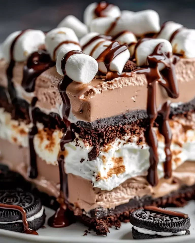 Hot Chocolate Lasagna