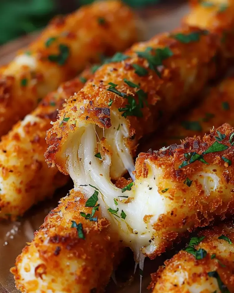 crispy homemade mozarella