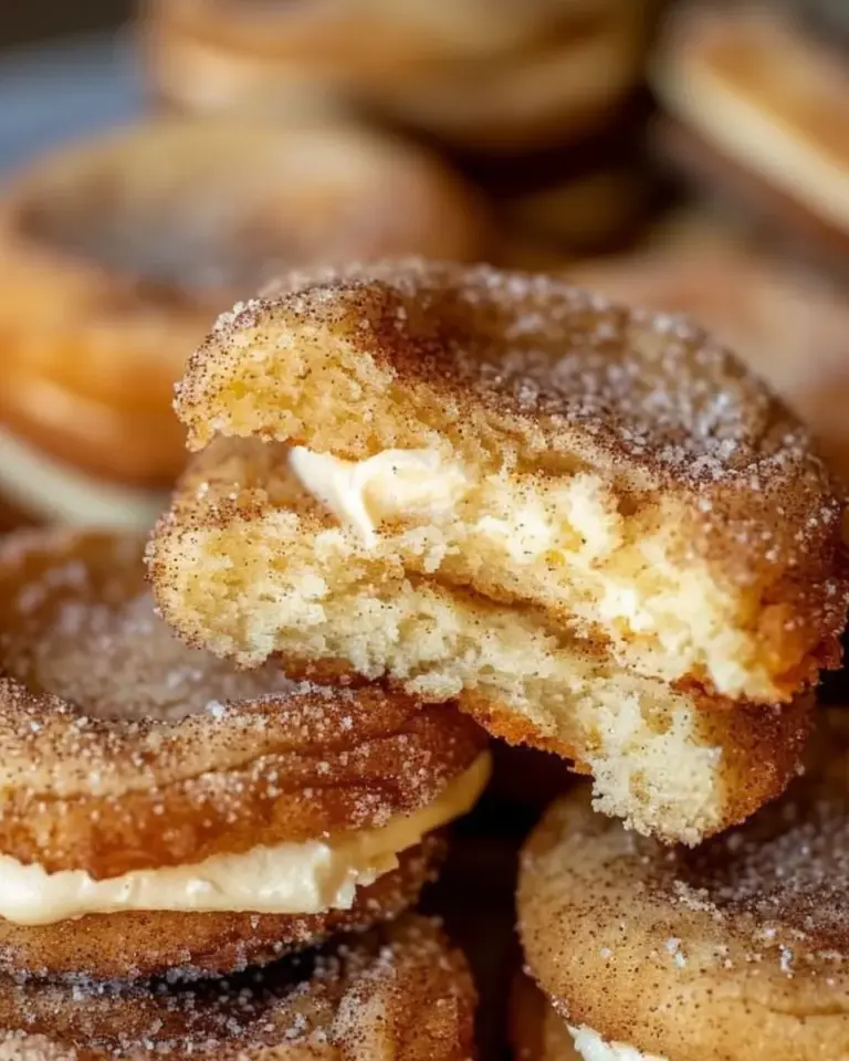 churro cheesecake cookies