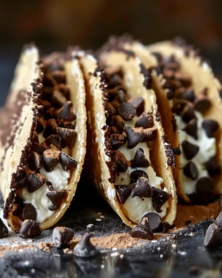 Cheesecake Cookie Dough Tacos
