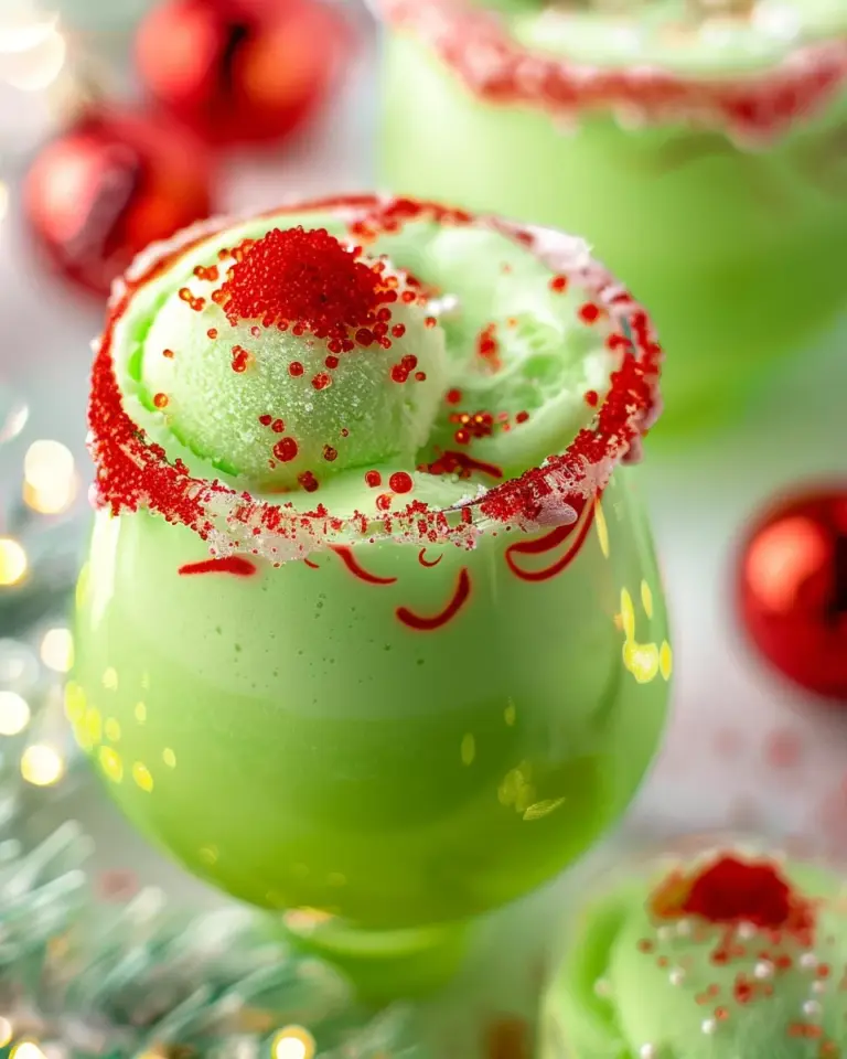grinch christmas punch