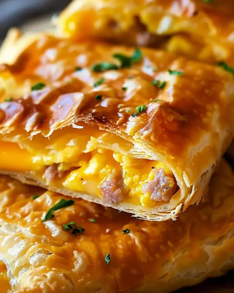 Homemade Breakfast Hot Pockets