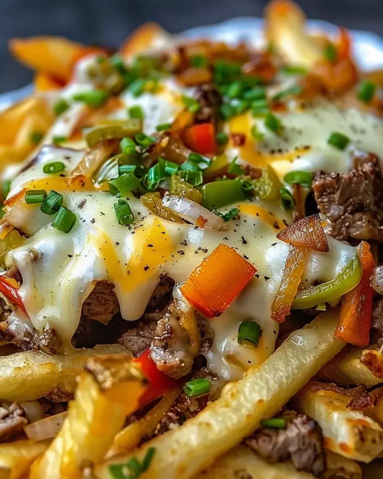 Philly Steak Cheese Fries