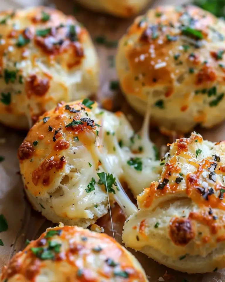 cheesy GARLIC BUTTER BOMBS