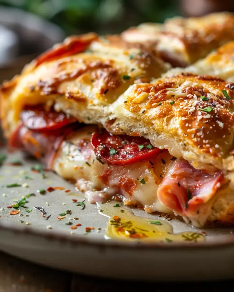 Italian Crescent Roll Sandwich Bake – Easy Party Favorite 1 A 5 3