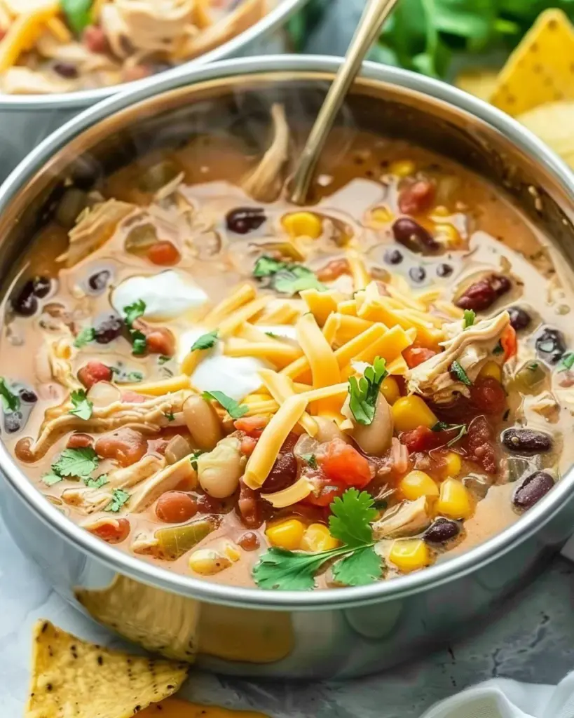 easy Chicken Taco Soup