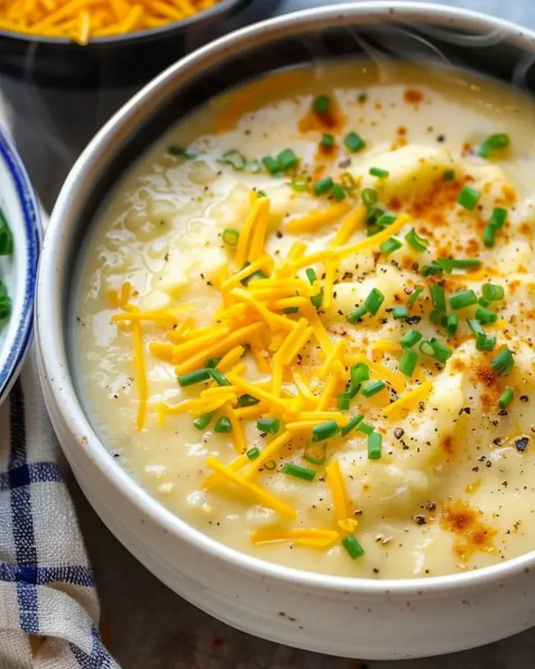 Vegetarian Baked Potato Soup