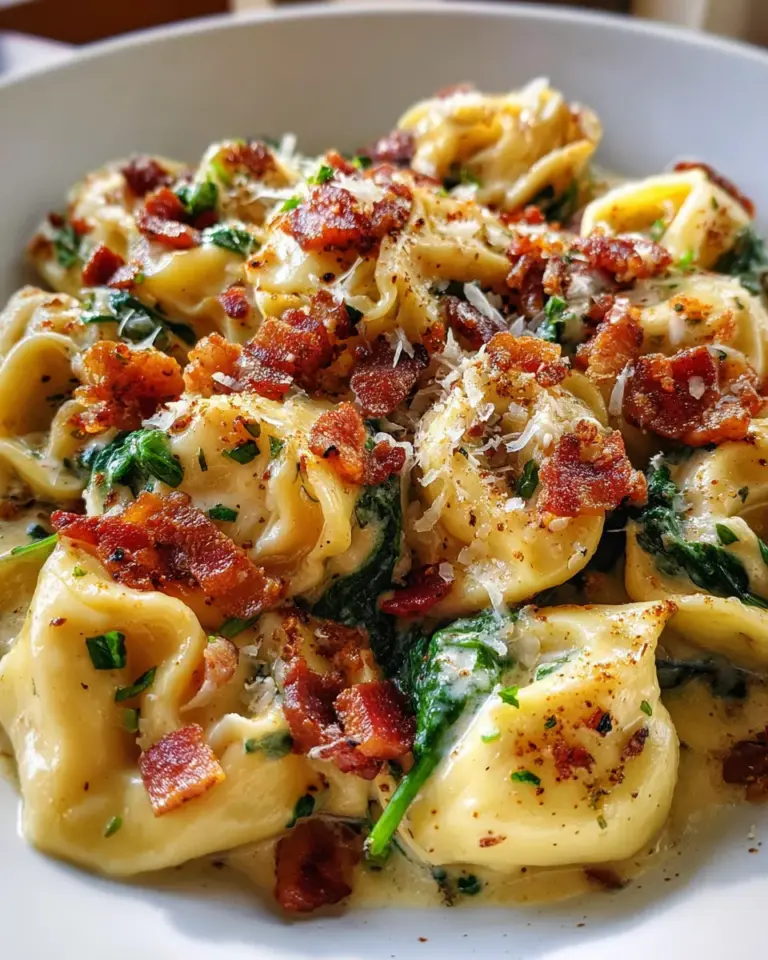 Indulgent Bacon Cream Cheese Tortellini Recipe to Wow You