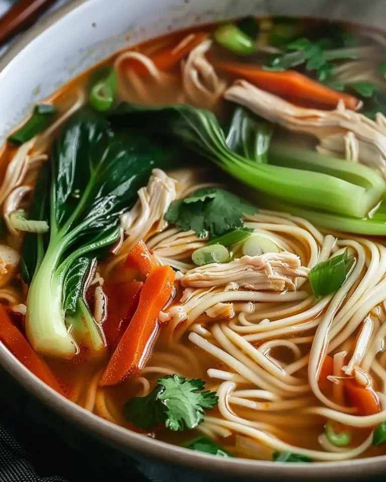 Chinese Chicken Noodle Soup