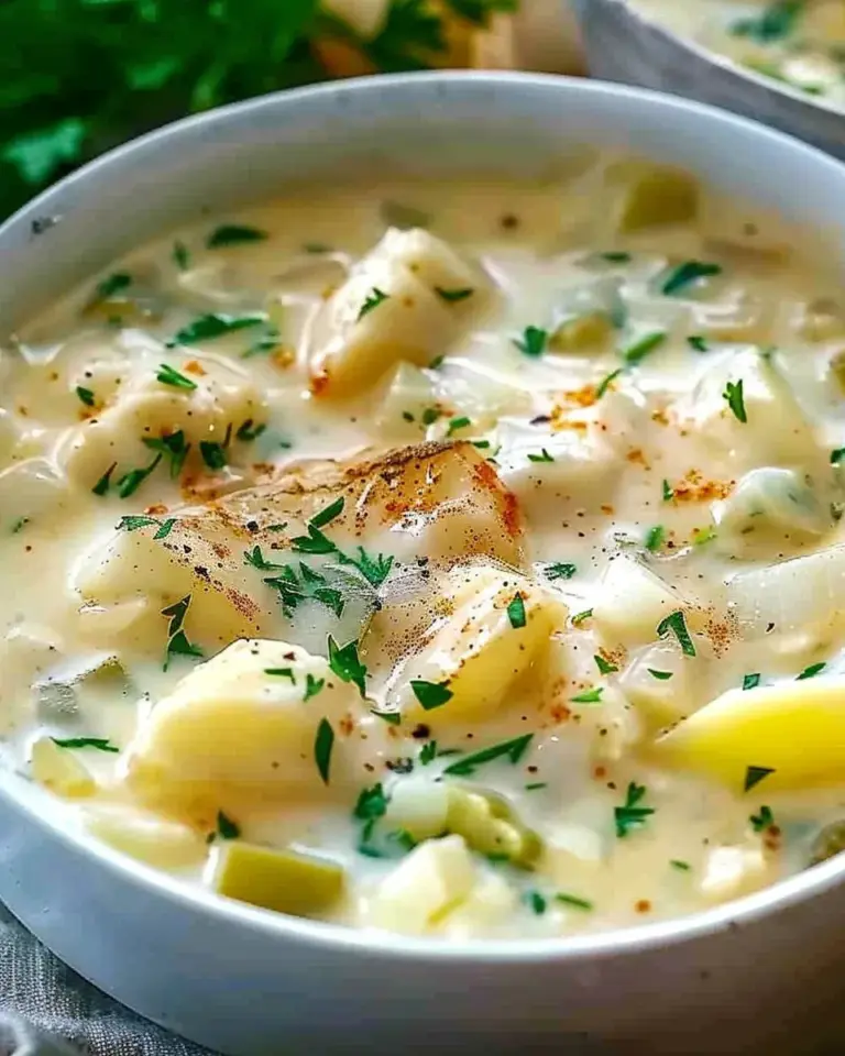 Creamy New England Fish Chowder