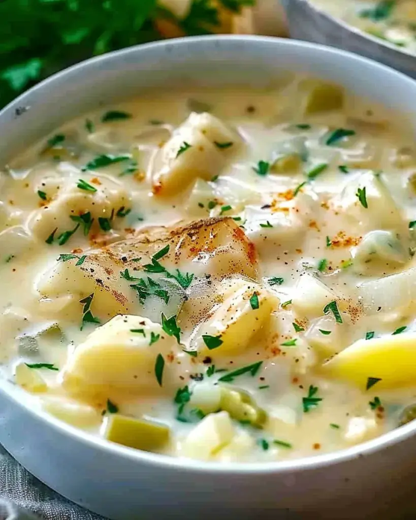 Creamy New England Fish Chowder