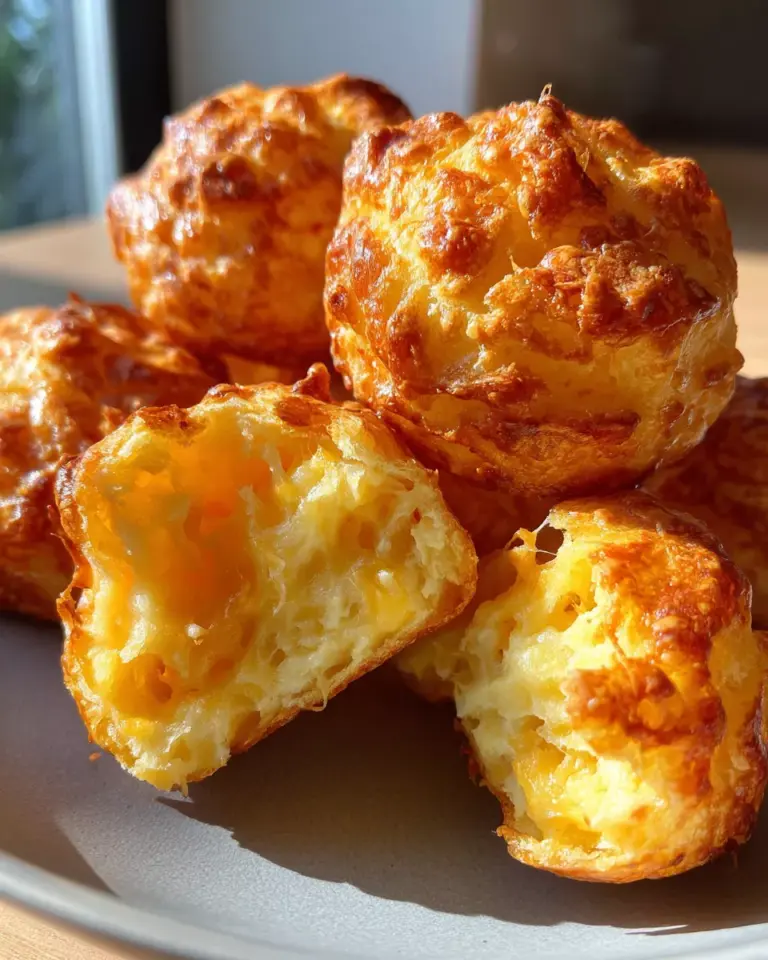 Mashed Potato Cheese Puffs