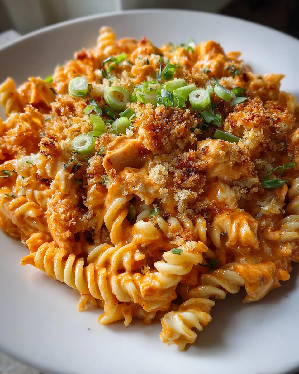 Irresistible Buffalo Chicken Mac and Cheese Recipe
