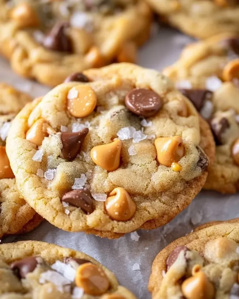 sea salt Butterscotch Chocolate Chip Cookies