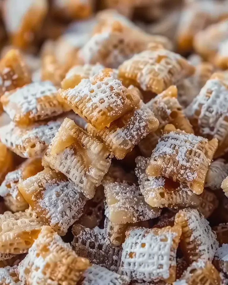 irresistible Caramel Apple Puppy Chow