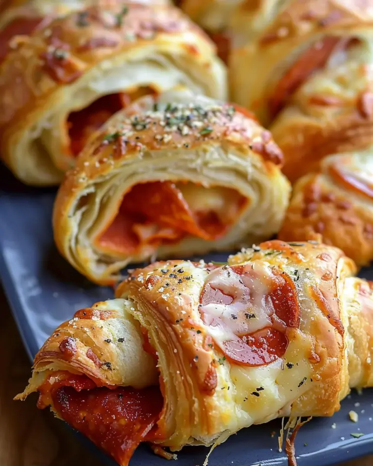 Mozzarella Pepperoni Croissant