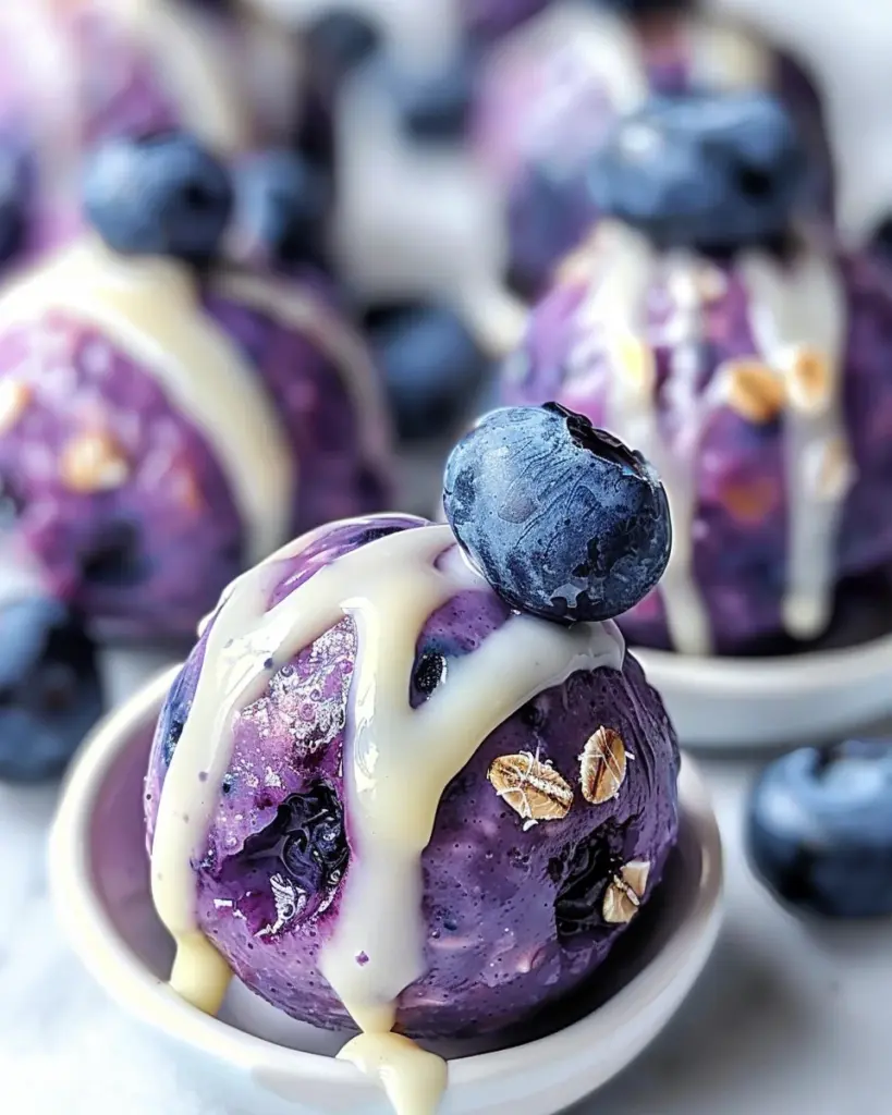 Blueberry Cheesecake Protein Bites – A No-Bake, High-Protein Snack