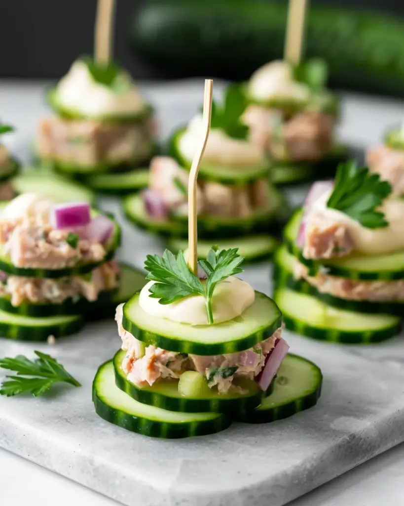 The Best Healthy Cucumber Tuna Sandwich Recipe