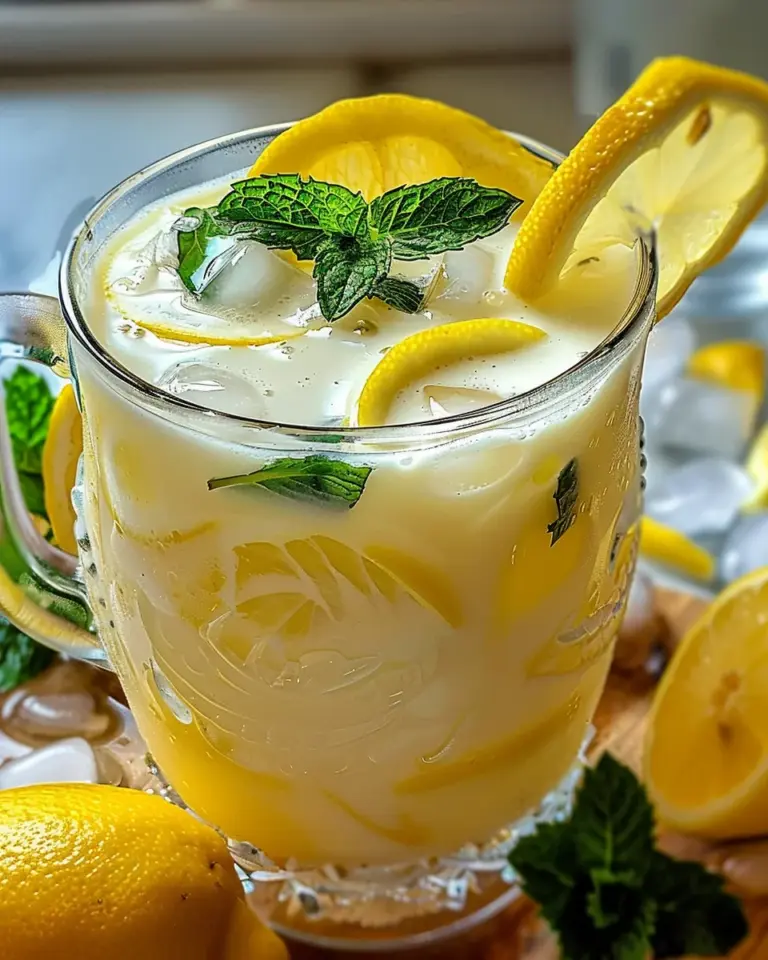 Condensed Milk Lemonade