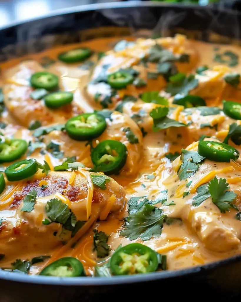 Creamy Jalapeño Chicken Skillet Recipe 6 1 3 5