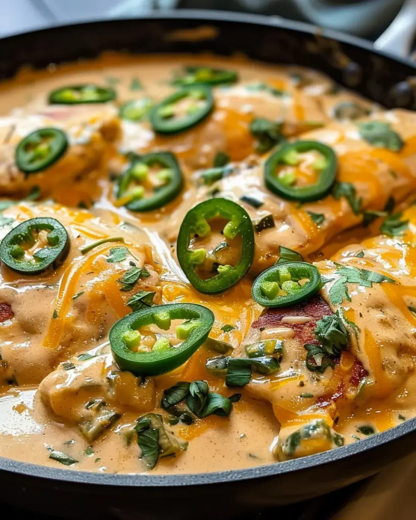 Creamy Jalapeño Chicken Skillet Recipe 7 1 4 2