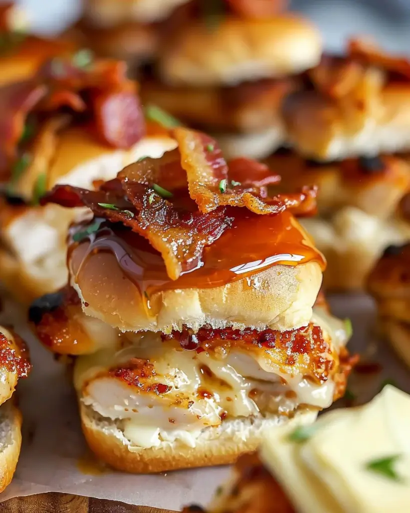 Maple Chicken Bacon Sliders: The Ultimate Recipe You'll Love 4 2 1 42
