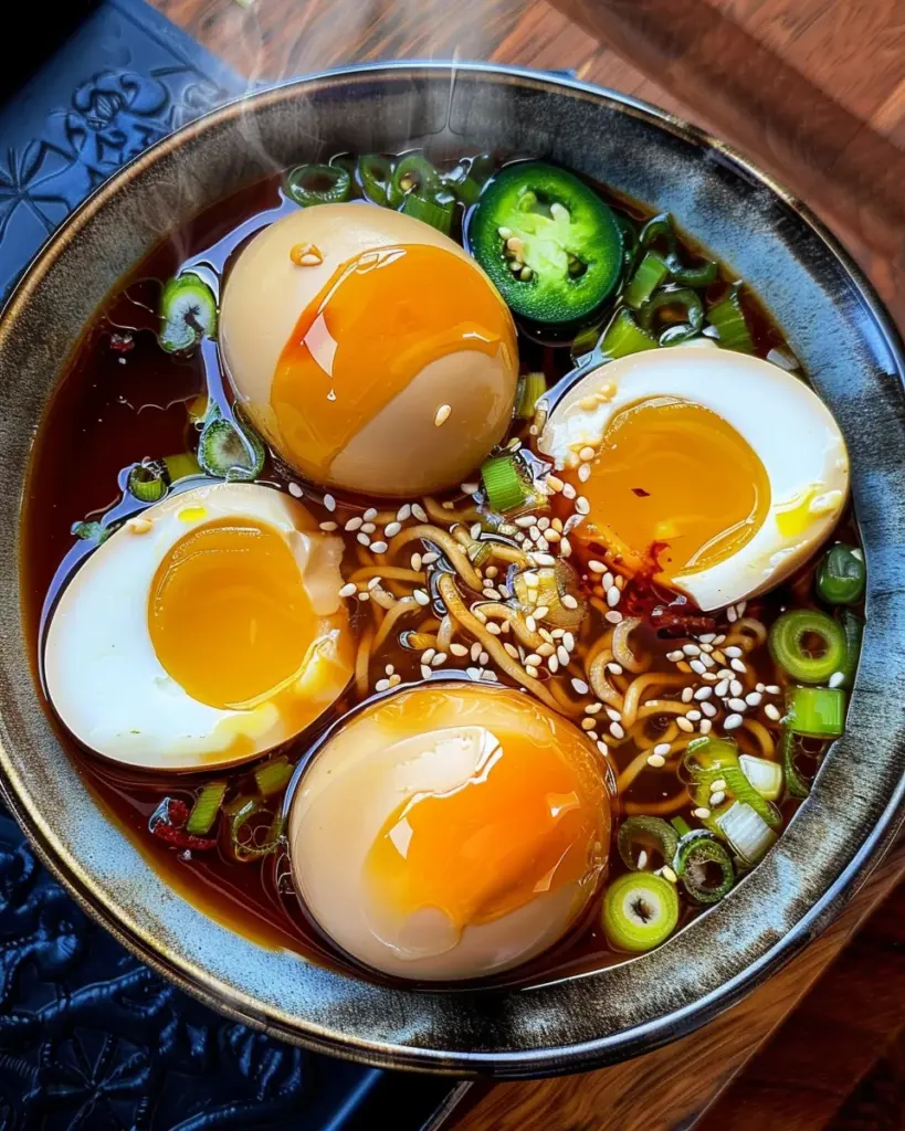 Soy Sauce Eggs – Marinated with Cola