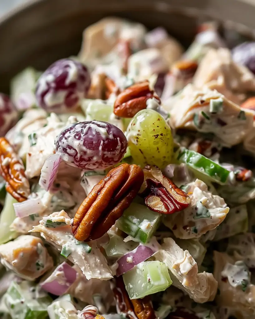 Chicken Salad Grapes Creamy
