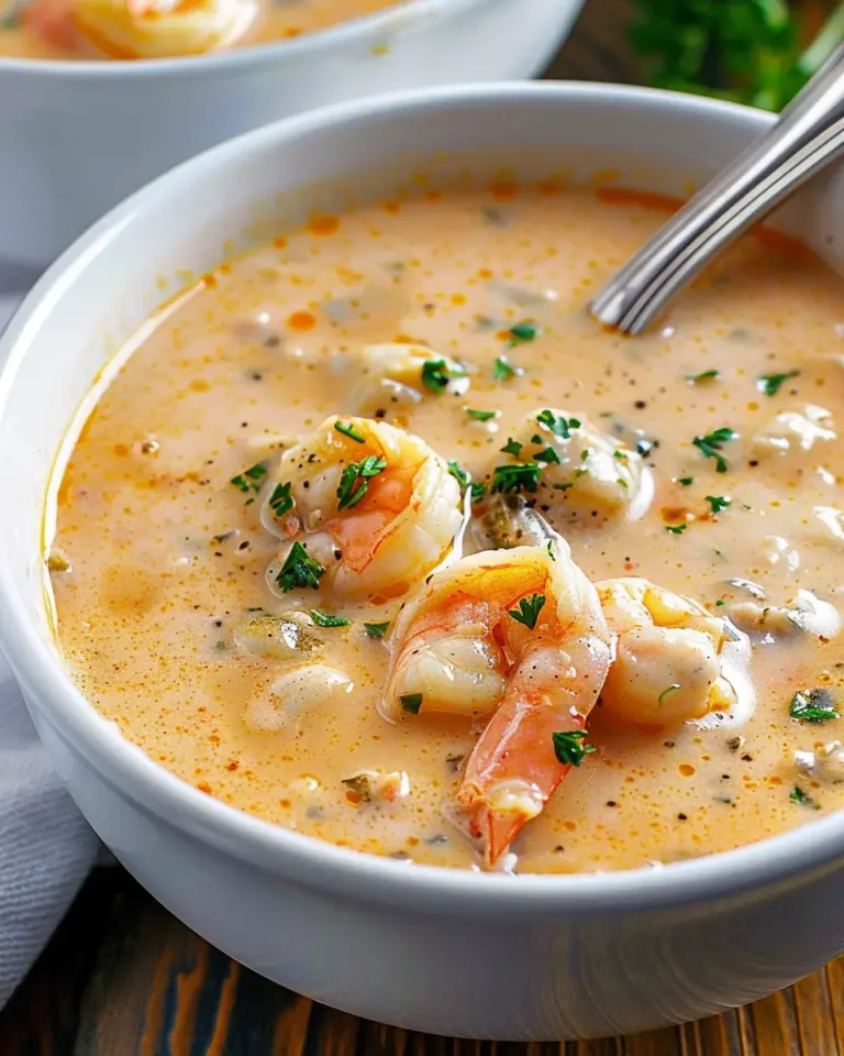 Crab and Shrimp Seafood Bisque