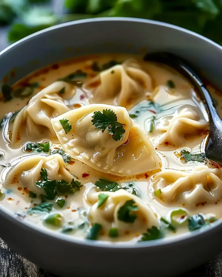 Comforting Thai Potsticker Soup for Cozy Nights In
