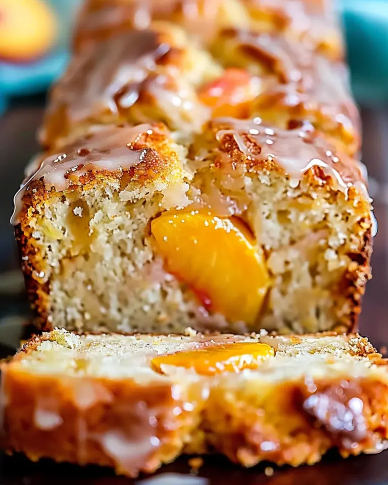 Heavenly Peach Bread