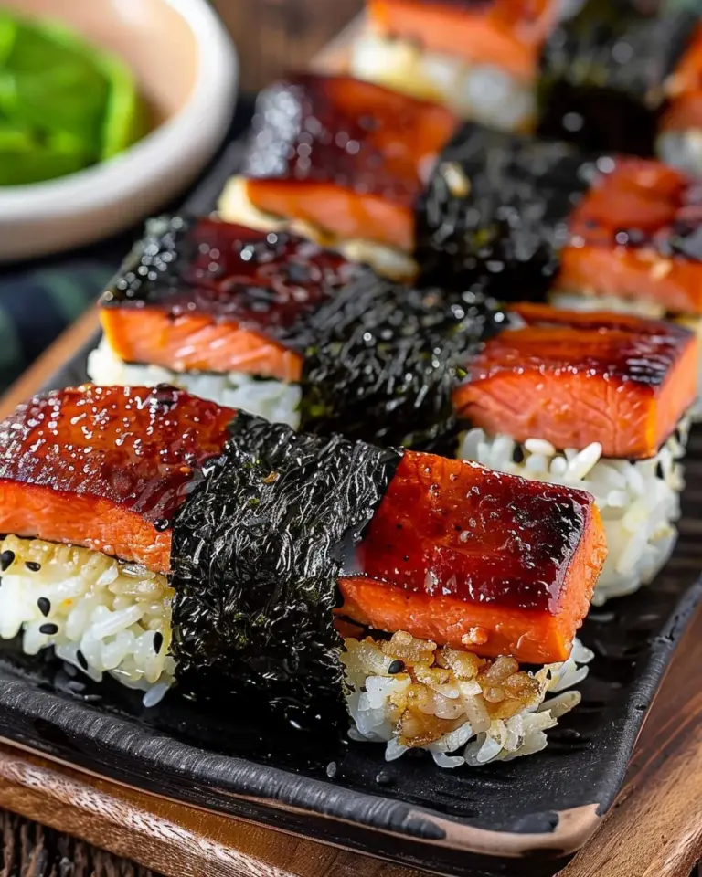 Easy Hawaiian Spam Musubi with Sushi Nori Seaweed