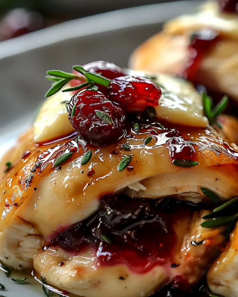 Cranberry Brie Stuffed Chicken: A Show-Stopping Dinner Party Recipe 4 2 2 4