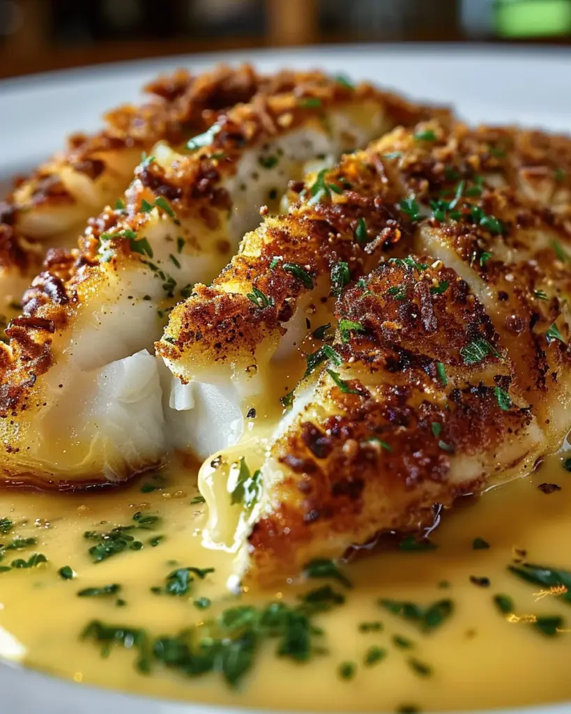 Pan Fry Tilapia with Pesto Cream Sauce 4 2 2 40