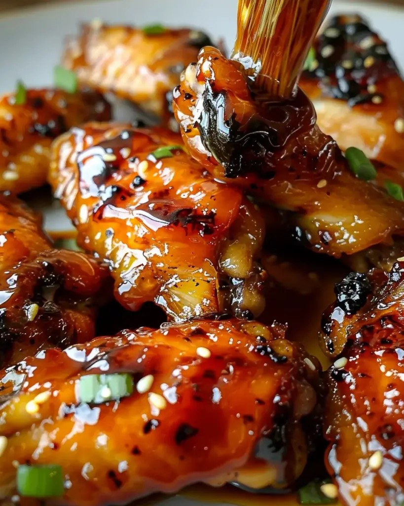 Sticky Pineapple-Teriyaki Chicken Wings in 3 Steps
