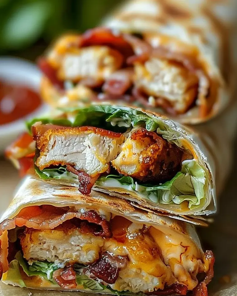Crispy Chicken Bacon Wrap: A Deliciously Easy Recipe to Try Today