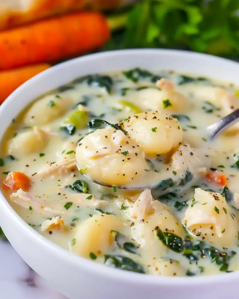 Better Than Olive Garden Chicken Gnocchi Soup