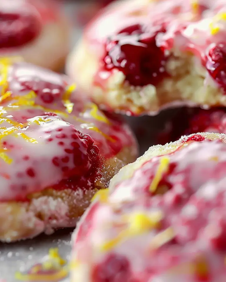 Lemon Raspberry Cookies