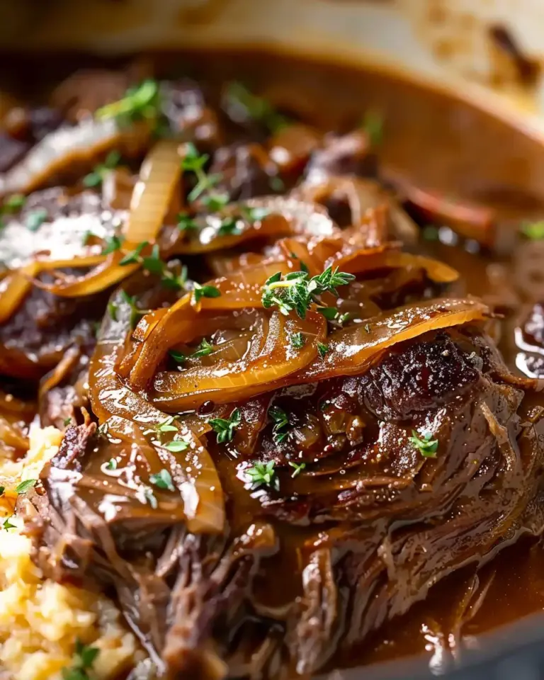Comforting French Onion Pot Roast – theamazingfood