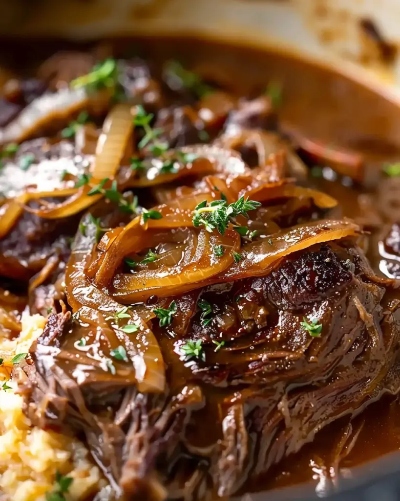 Comforting French Onion Pot Roast – theamazingfood