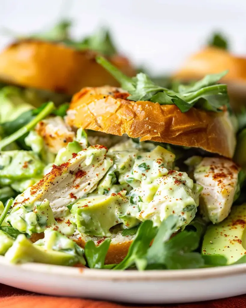 Healthy Greek Yogurt Avocado Chicken Salad Recipe 4 3 1 12