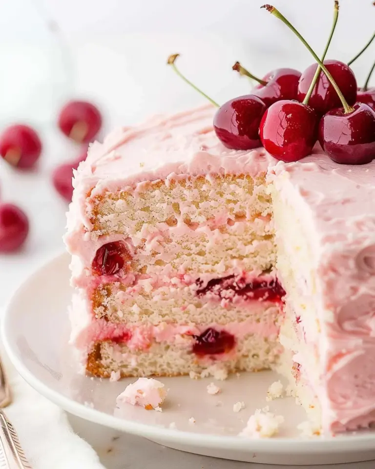 Cherry Almond Cake