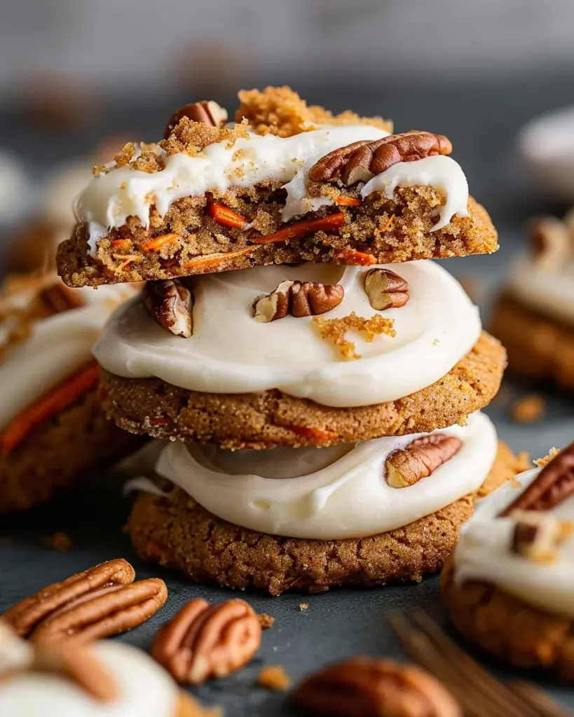 Spiced Crumbl Carrot Cake Cookies Copycat Recipe 5 3 1 34