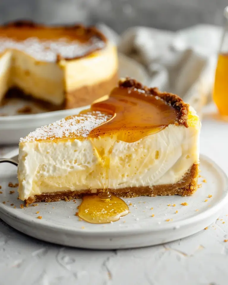 Salted Honey Cheesecake