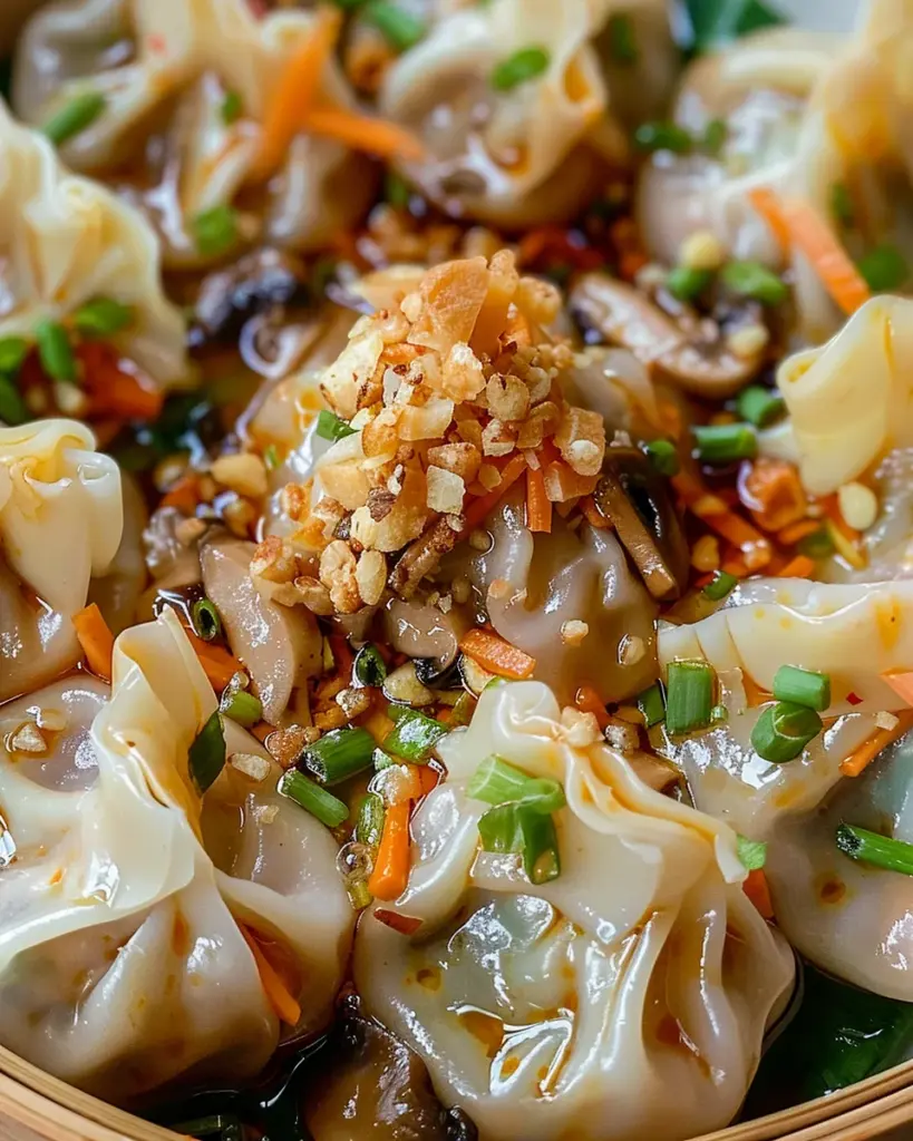 Kanom Jeeb (Thai Dumplings Recipe)