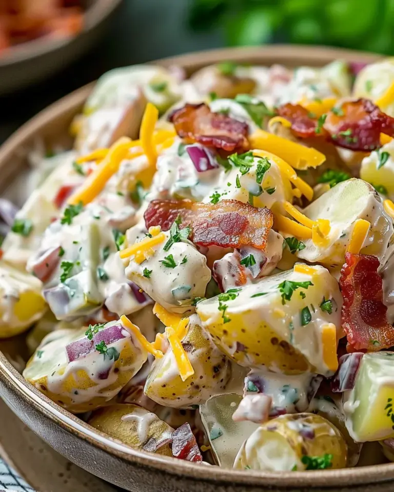 Steakhouse Potato Salad: A Creamy, Flavor-Packed Side Dish