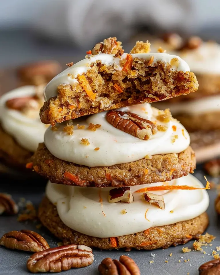 Spiced Crumbl Carrot Cake Cookies Copycat Recipe