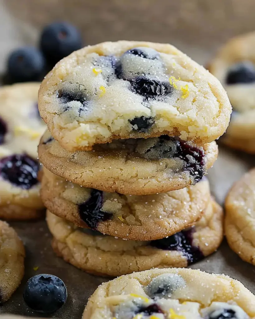 Lemon Blueberry Cookies Recipe
