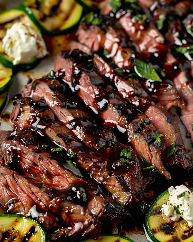 Balsamic Flank Steak