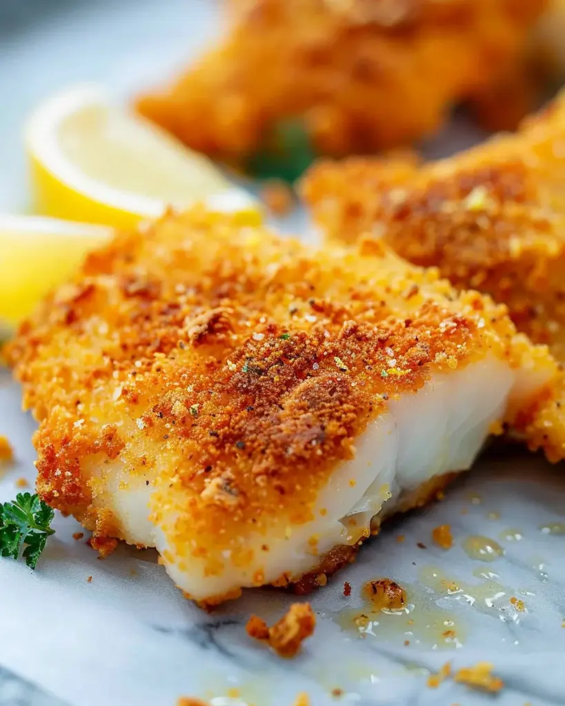 Parmesan Crusted Cod